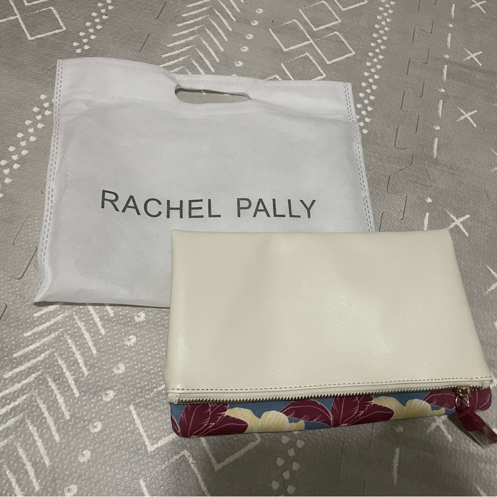 Rachel Pally Cream and Multicolor Clutch